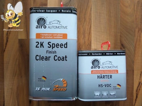 Liter airo klarlack inkl - liter,
