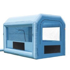 Aufblasbare Lackierkabine