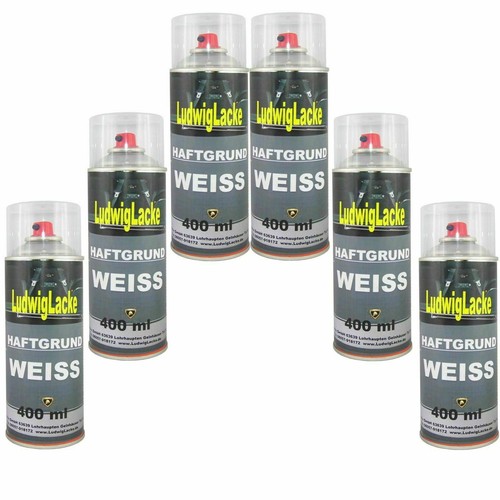 Haftgrund weiss 400ml - weiss, 6x