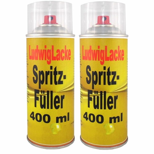 Spritzspachtel 400ml grau - 2x,
