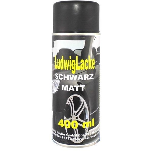 Schwarz matt spraydose - matt,